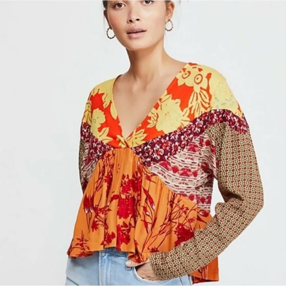 FREE PEOPLE SWATCH LONG SLEEVE